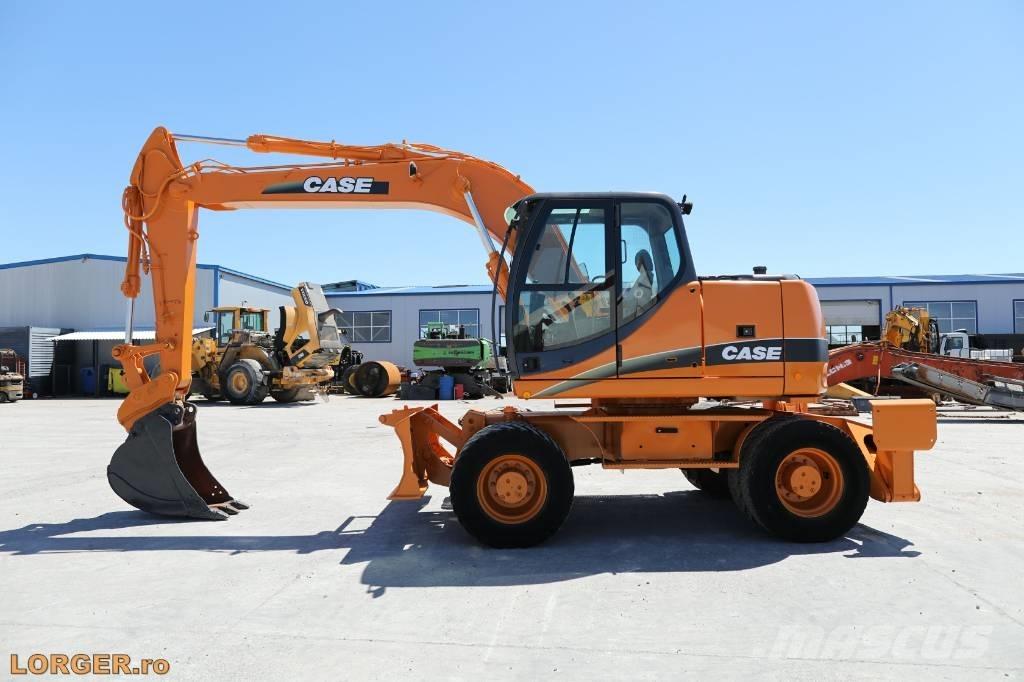 CASE WX 145 Gravemaskiner på hjul