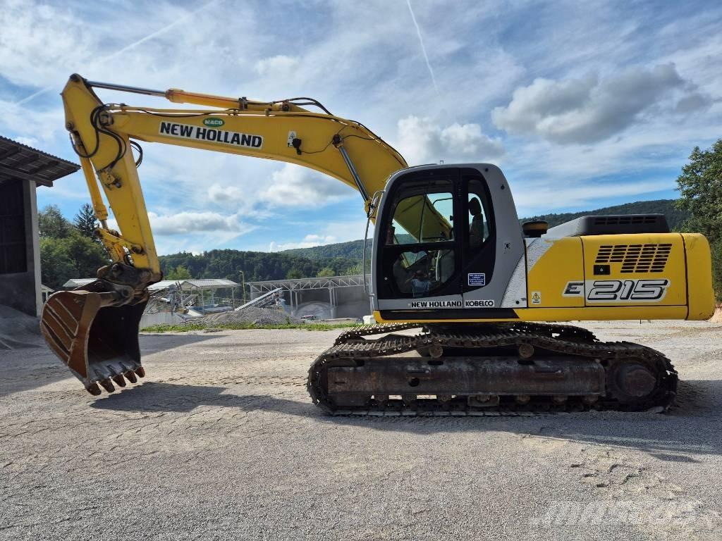 New Holland E 215 Gravemaskiner på larvebånd
