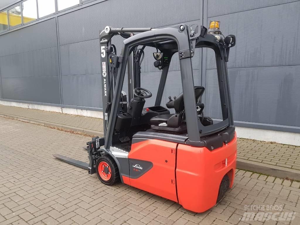 Linde E16C El gaffeltrucks