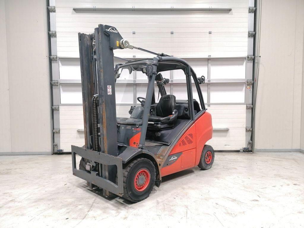 Linde H35T-02 LPG gaffeltrucks