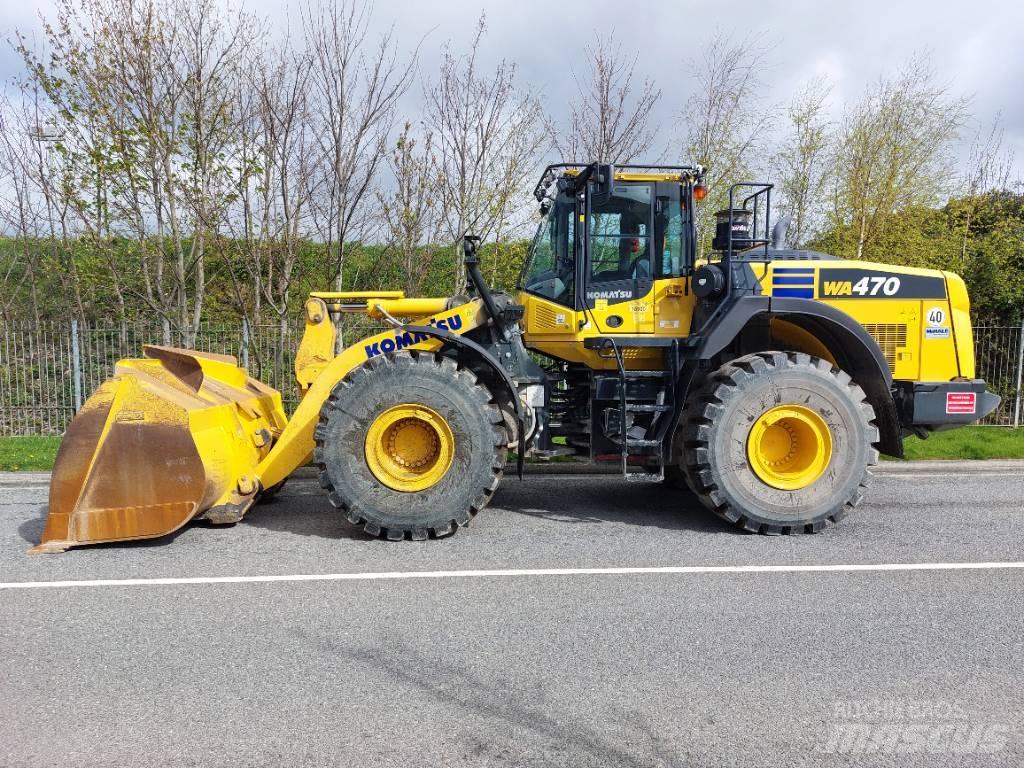 Komatsu WA470-8 Læssemaskiner på hjul