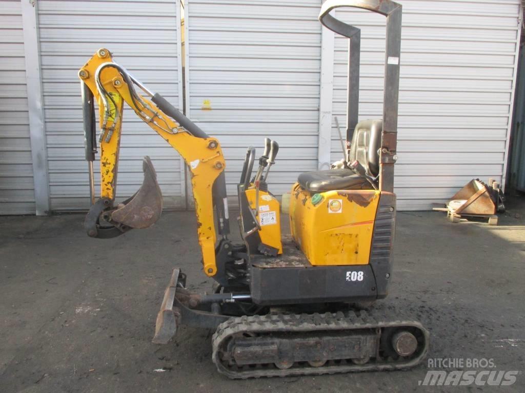 Bobcat E 08 Minigravemaskiner