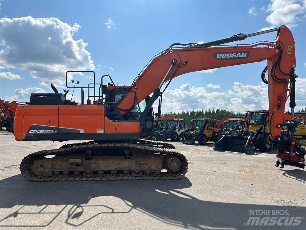 Doosan DX255LC-5 Gravemaskiner på larvebånd