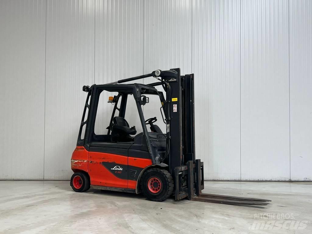 Linde E30-01 El gaffeltrucks
