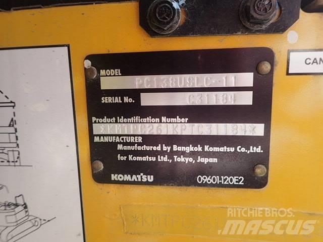 Komatsu PC138USLC-11 Gravemaskiner på larvebånd