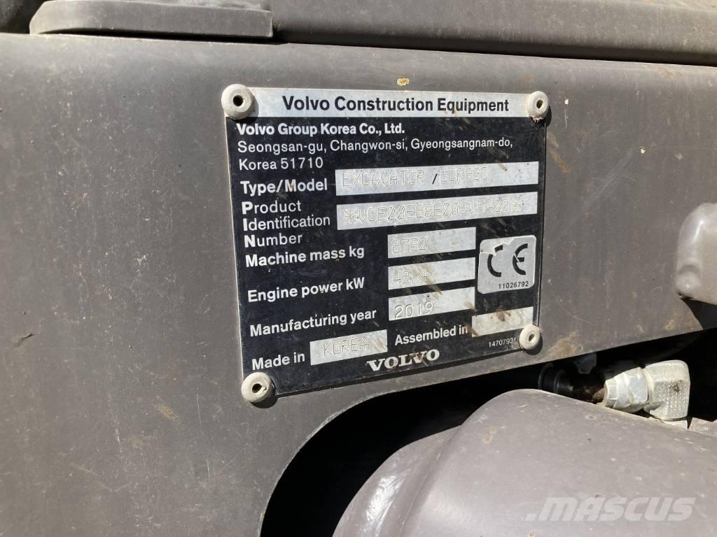 Volvo ECR 88 D Midi-gravemaskiner 7t - 12t