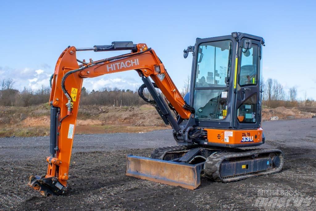 Hitachi ZX33U-6 Minigravemaskiner