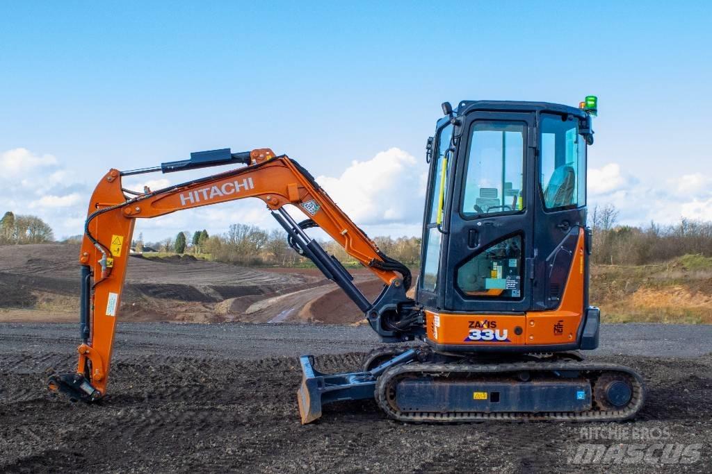 Hitachi ZX33U-6 Minigravemaskiner