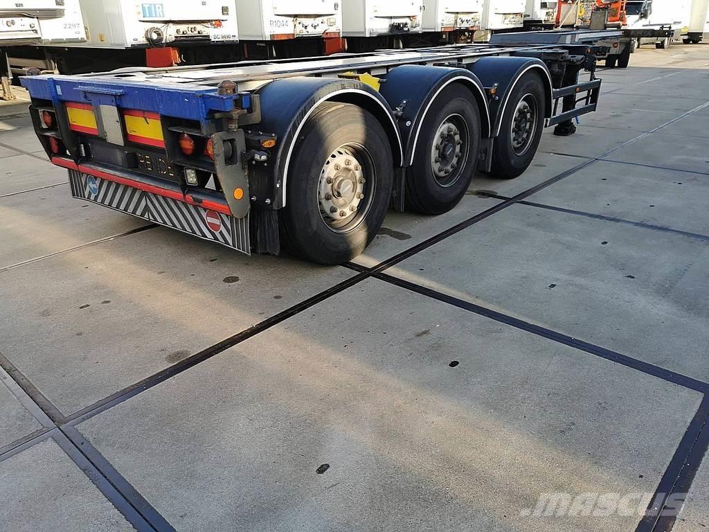 Renders 3DFCST Semi-trailer med containerramme