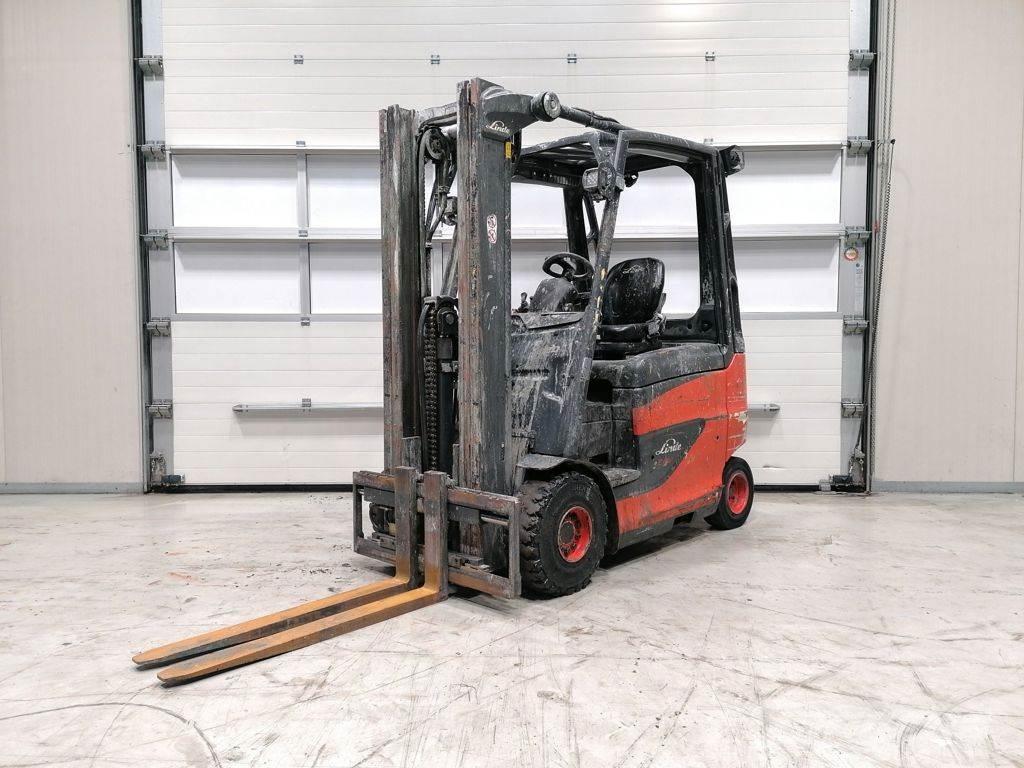 Linde E20H-01/600 El gaffeltrucks