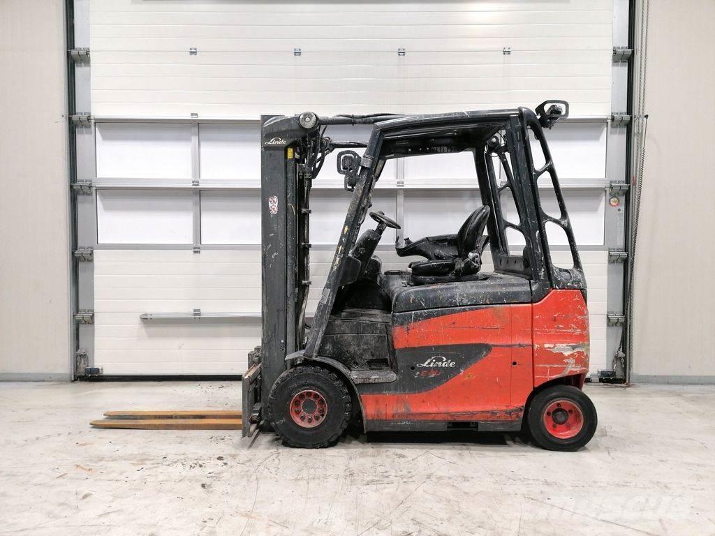 Linde E20H-01/600 El gaffeltrucks