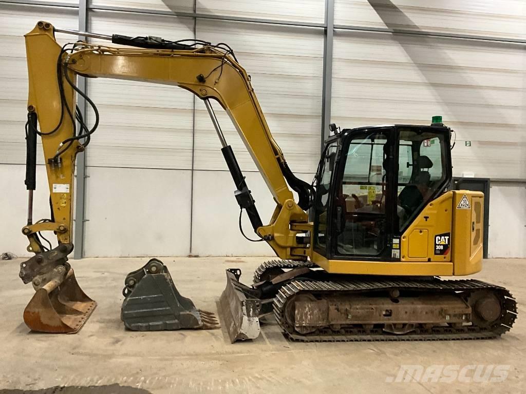 CAT 308 CR Midi-gravemaskiner 7t - 12t