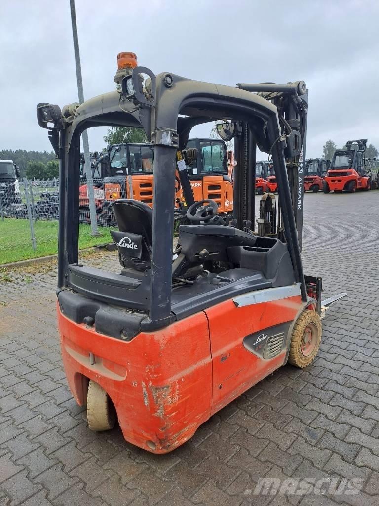 Linde E16 El gaffeltrucks