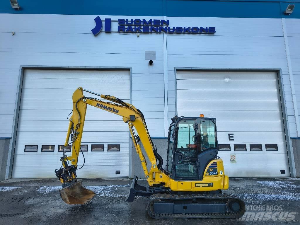 Komatsu PC55 MR-5 Minigravemaskiner