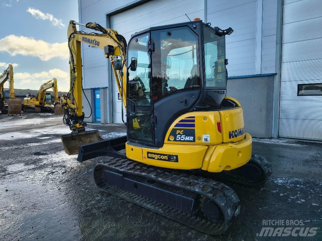 Komatsu PC55 MR-5 Minigravemaskiner
