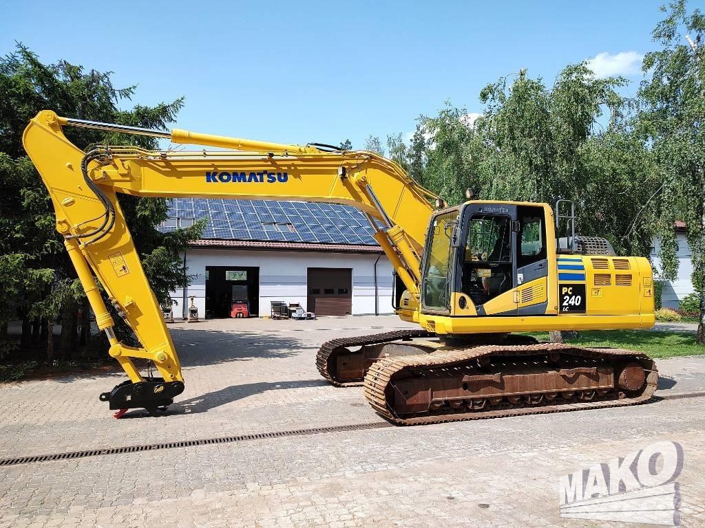 Komatsu PC 240 LC-10 Gravemaskiner med lang gravebom