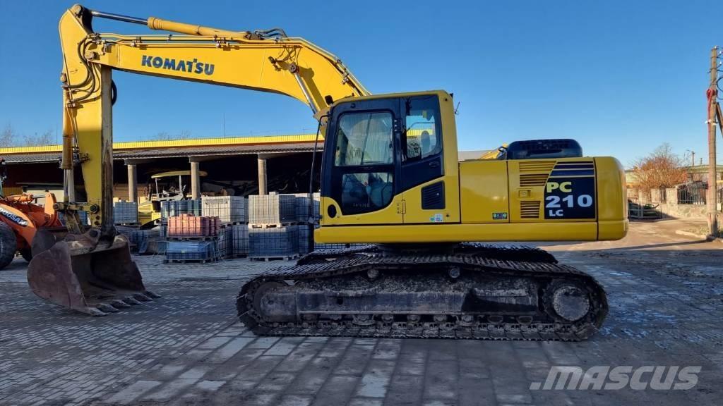 Komatsu PC 210 LC Gravemaskiner på larvebånd