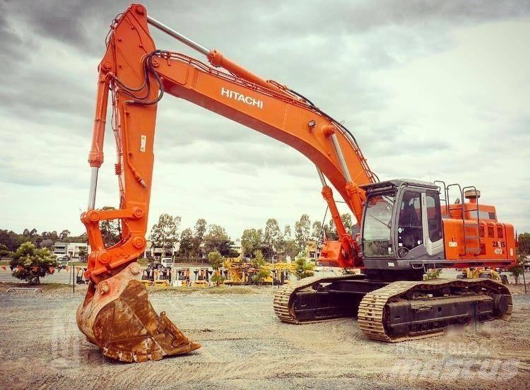 Hitachi 470 Gravemaskiner på larvebånd