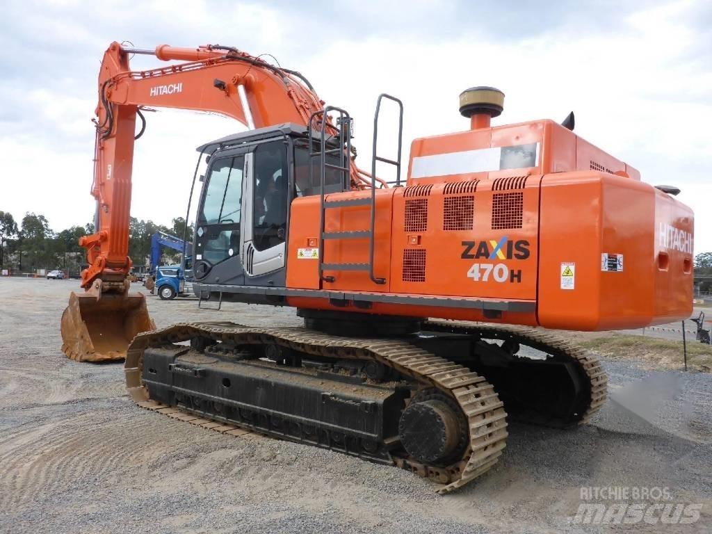 Hitachi 470 Gravemaskiner på larvebånd