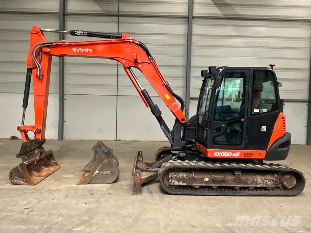 Kubota KX 080-4 A Midi-gravemaskiner 7t - 12t