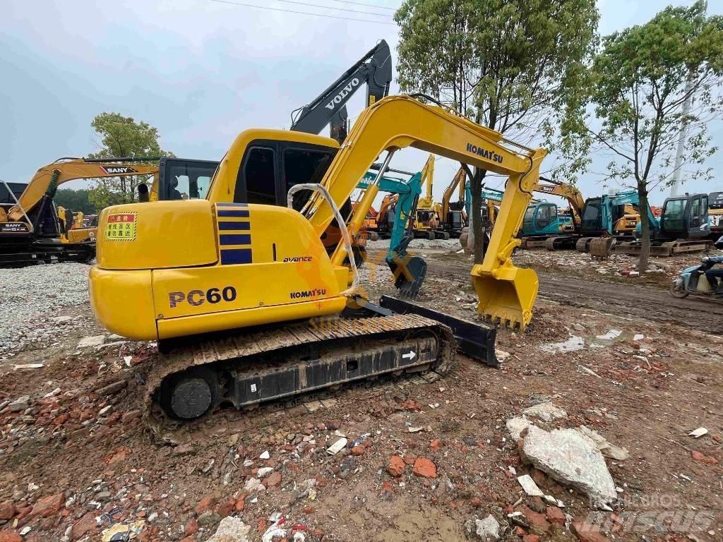 Komatsu PC 60 Minigravemaskiner