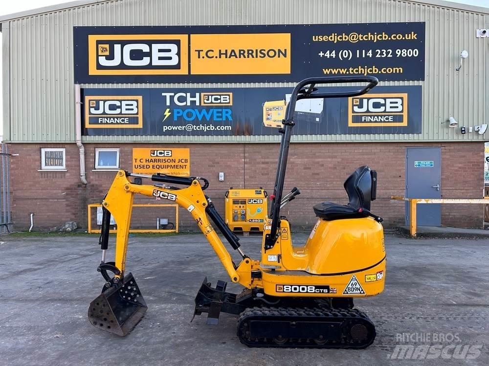 JCB 8008 Minigravemaskiner