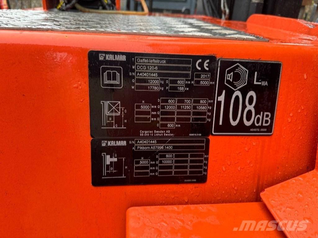 Kalmar DCG120-6 Diesel gaffeltrucks