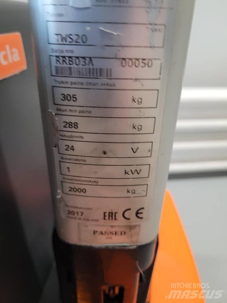 Rocla TWS20 El-palleløftere