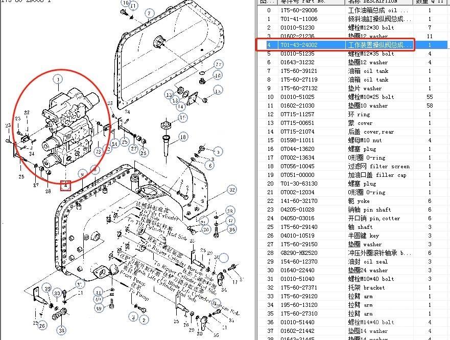 Shantui SD 32 Hydraulik