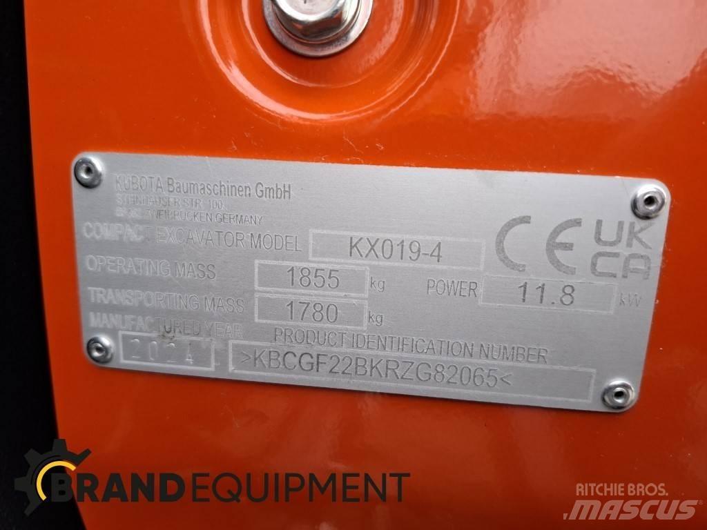 Kubota KX019-4 Minigravemaskiner