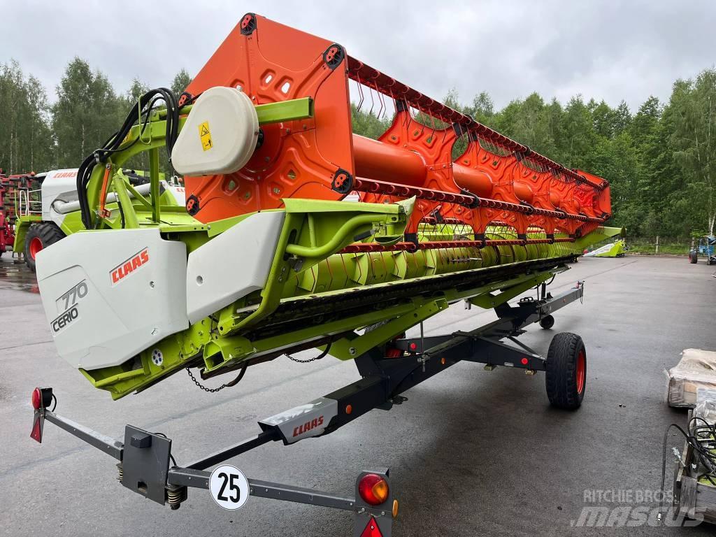 CLAAS CERIO 770 Hoveder til mejetærskere