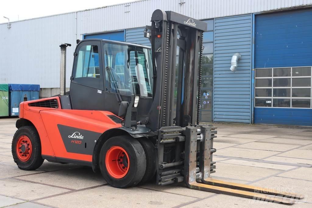 Linde H120 Diesel gaffeltrucks