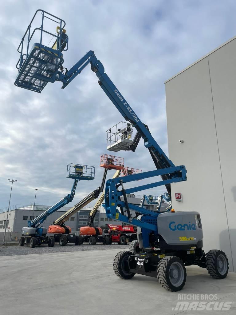 Genie Z 51/30 J RT Bomlifte med knækarm