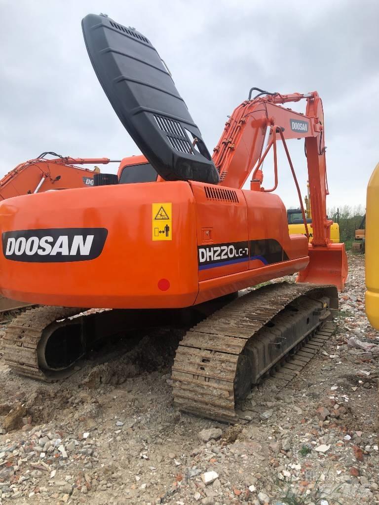 Doosan DH 220 LC-7 Gravemaskiner på larvebånd