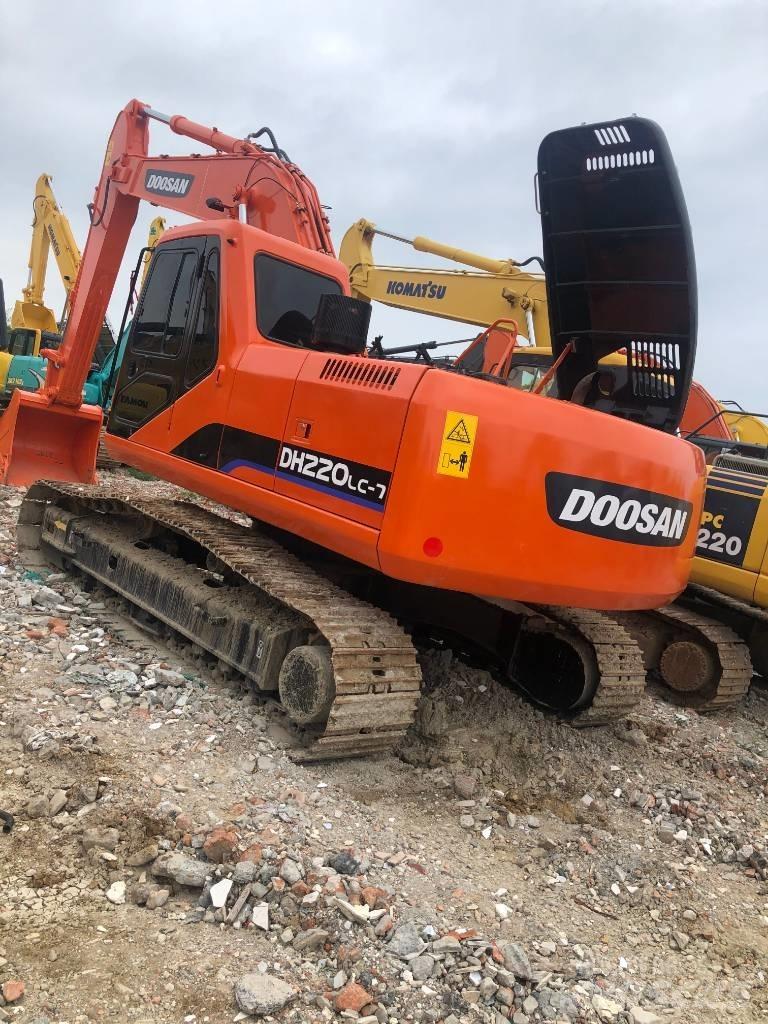 Doosan DH 220 LC-7 Gravemaskiner på larvebånd
