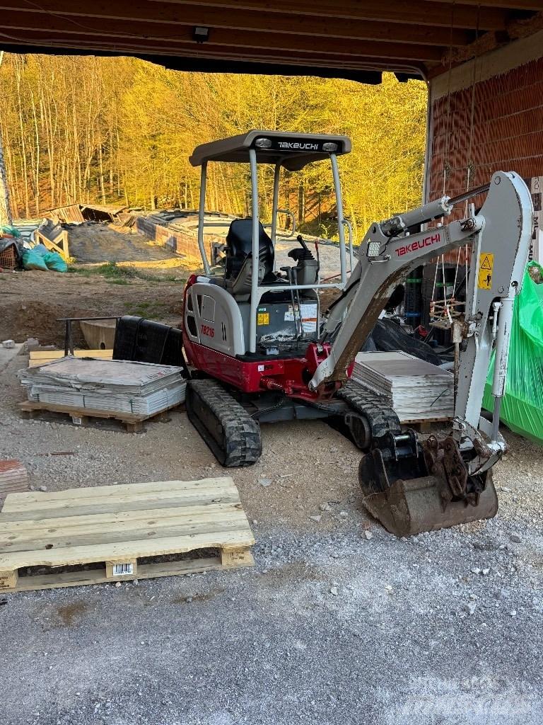 Takeuchi TB 216 Minigravemaskiner