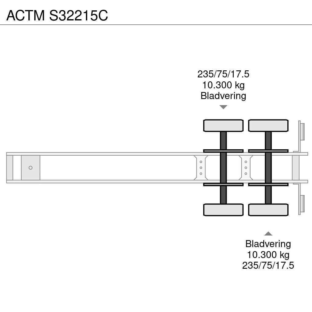 Actm S32215C Semi-trailer blokvogn