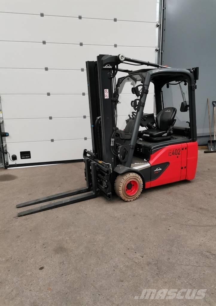 Linde E18-02 El gaffeltrucks