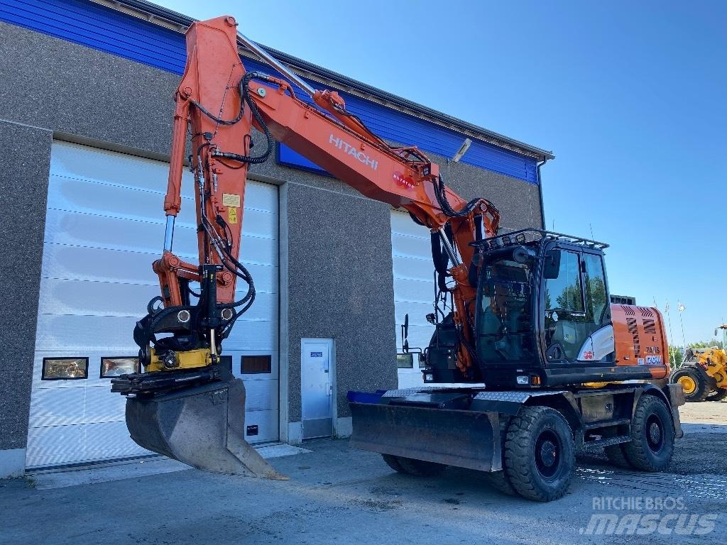 Hitachi ZX170w-6 2P Gravemaskiner på hjul