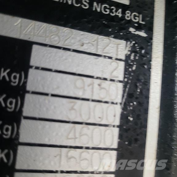 Bailey 12 T dumper Almindelige vogne