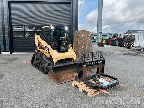 CAT 247B Minilæsser - skridstyret