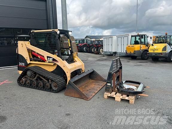 CAT 247B Minilæsser - skridstyret