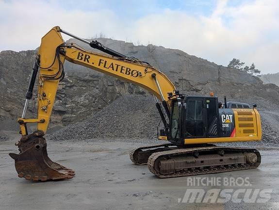 CAT 329EL Gravemaskiner på larvebånd