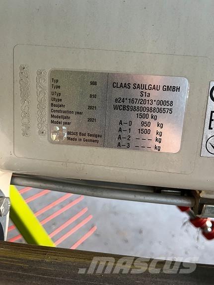 Claas Liner 2900 Hømaskiner