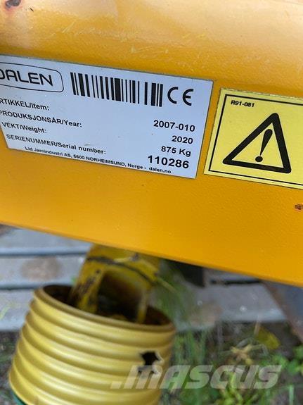 Dalen 2007 Andet udstyr til vej- og snerydning