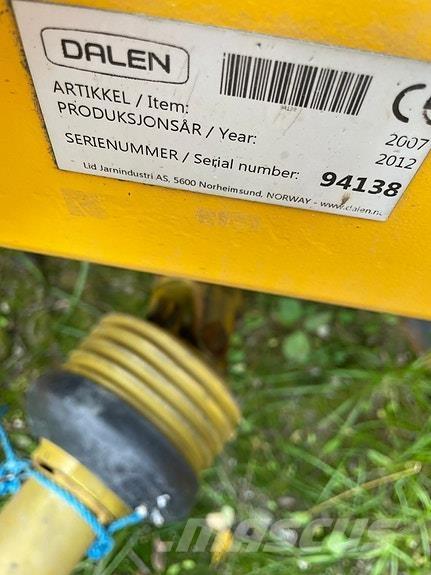 Dalen 2007 Andet udstyr til vej- og snerydning