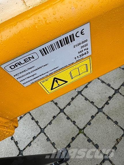 Dalen 2120 Andet udstyr til vej- og snerydning