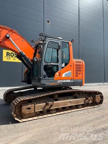 Doosan DX 235LCR-5 Gravemaskiner på larvebånd