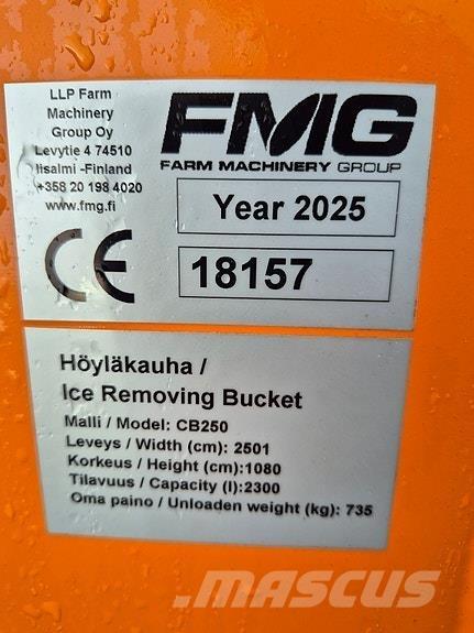 FMG CB 250 Andet udstyr til vej- og snerydning