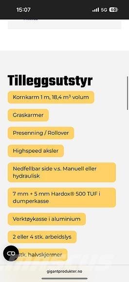 Gigant Gd150 Almindelige vogne